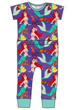 Load image into Gallery viewer, Under The Sea Bennett Pants and Shorts Length T-Shirt Romper