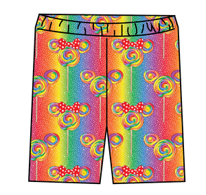 Rainbow Lollipops Swim Swim Shorts