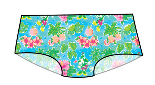 Neon Mouse Ears Swim Basic Swim Bottoms