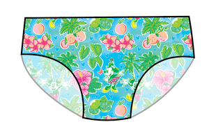 Neon Mouse Ears Swim Basic Swim Bottoms