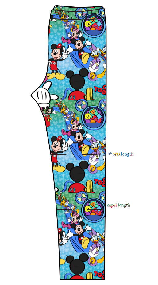 Clubhouse Pals Basic Leggings