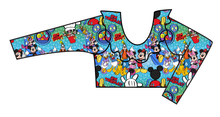 Load image into Gallery viewer, Clubhouse Pals Swim Ruffle Neck Swim Top