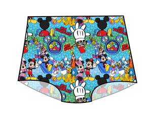 Clubhouse Pals Swim Ladies' High Waisted Bikini Bottoms