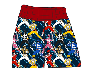 Mighty Morphin Ladies' Joggers and Jogger Shorts