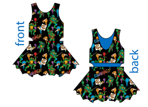 Cowabunga! Ninja Turtles Kids Playsuit