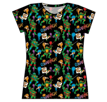 Load image into Gallery viewer, Cowabunga! Ninja Turtles Ladies&#39; Basic Tee