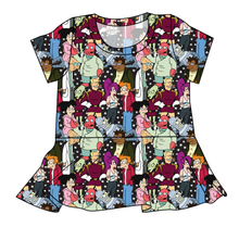 Load image into Gallery viewer, Planet Express Ladies&#39; Peplum Top