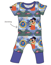 Load image into Gallery viewer, Loonette &amp; Molly Grow With Me Pants And Shorts Romper