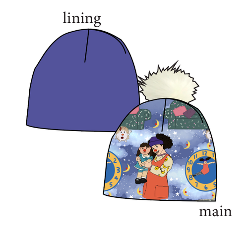 Loonette & Molly Slouchy Beanie (Reversible!)