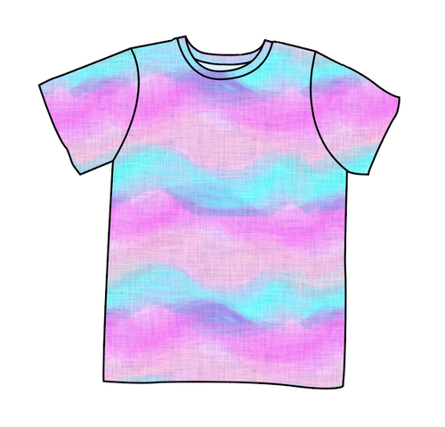 Candy Waves Basic Tee and Tank