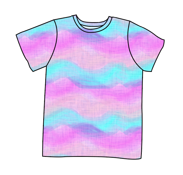 Candy Waves Basic Tee and Tank