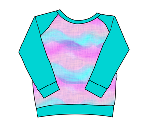 Candy Waves Classic Hoodie (or Crewneck)