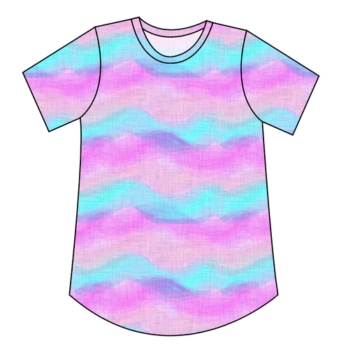 Candy Waves Kids' Relaxed Tee