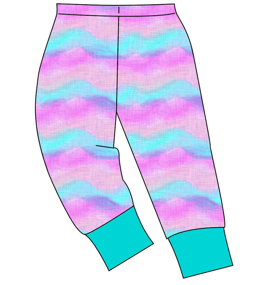 Candy Waves Mens' Lounge Pants