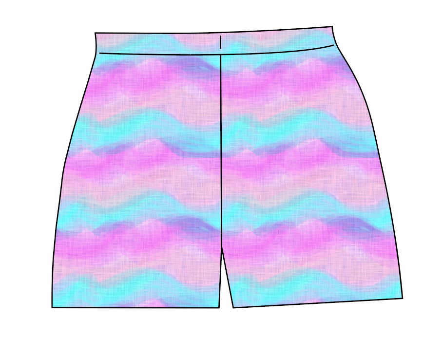 Candy Waves Ladies' Lounge Shorts