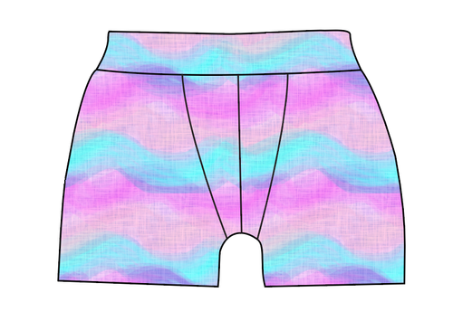 Candy Waves Mens' Boxer Briefs