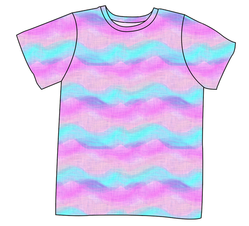 Candy Waves Mens' Tee