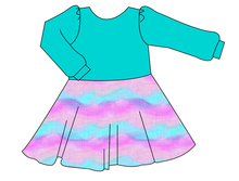 Load image into Gallery viewer, Candy Waves Prairie Dress