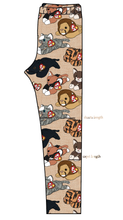 Load image into Gallery viewer, Meowsome Beanie Friends Basic Leggings