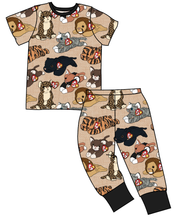 Load image into Gallery viewer, Meowsome Beanie Friends Basic Loungewear Set