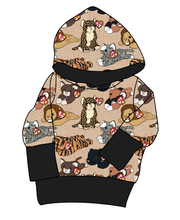 Load image into Gallery viewer, Meowsome Beanie Friends Grow With Me Hoodie (or Crewneck)