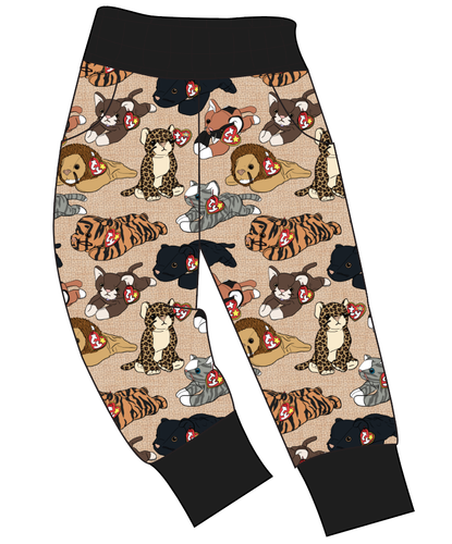 Meowsome Beanie Friends Mens' Joggers and Jogger Shorts