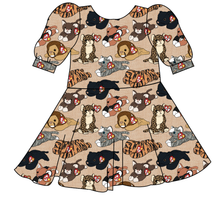 Load image into Gallery viewer, Meowsome Beanie Friends Prairie Dress