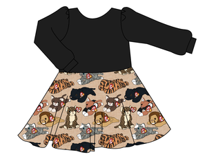 Meowsome Beanie Friends Prairie Dress