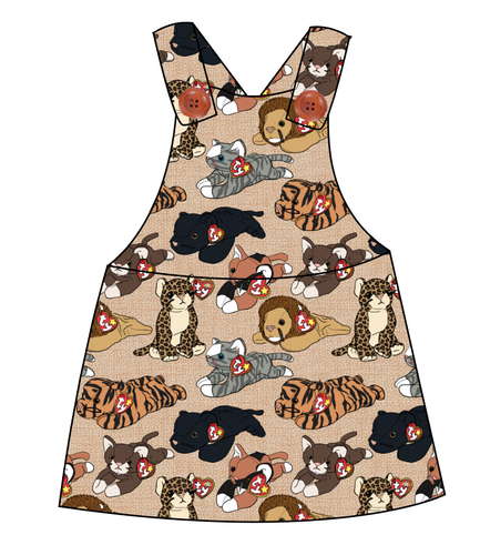 Meowsome Beanie Friends Skirt-Alls