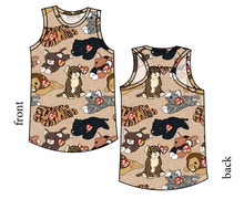 Load image into Gallery viewer, Meowsome Beanie Friends Summer Tank