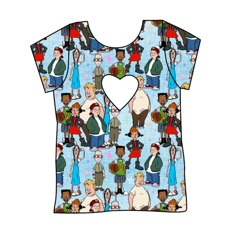 Playground Pals Cambria Heart Back Tee