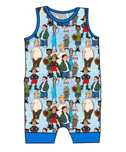 Load image into Gallery viewer, Playground Pals Emmett Pants And Shorts T-Shirt Romper