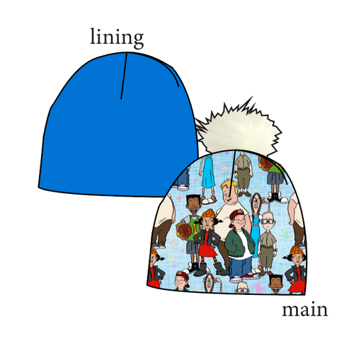 Playground Pals Slouchy Beanie (Reversible!)