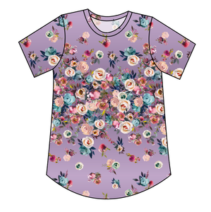 Floral Ombre Kids' Relaxed Tee