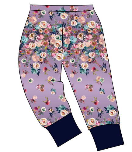 Floral Ombre Ladies' Lounge Pants