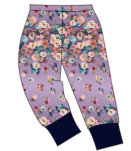 Floral Ombre Mens' Lounge Pants