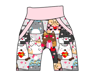 Valentine Cats Beanpole Pants And Shorts