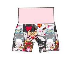 Load image into Gallery viewer, Valentine Cats Grow With Me Pants And Shorts