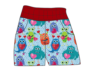 Monster Love Ladies' Joggers and Jogger Shorts