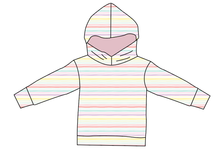 Load image into Gallery viewer, Easter Stripes Oversized Hoodie