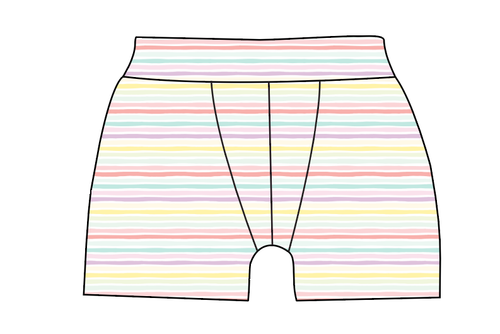 Easter Stripes Mens' Boxer Briefs