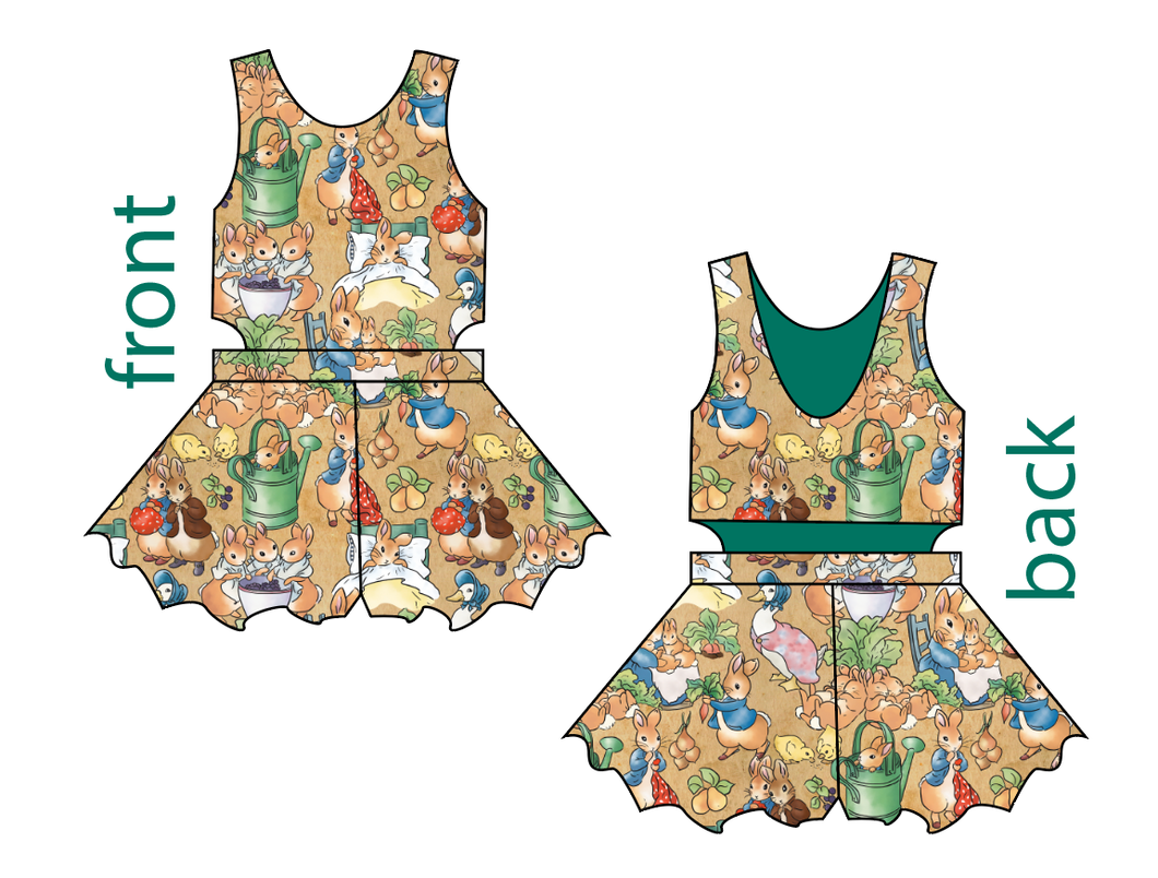 Mr. McGregors Garden Kids Playsuit