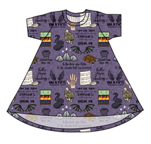Load image into Gallery viewer, Night Court Basic T-Shirt Dress
