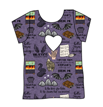 Load image into Gallery viewer, Night Court Cambria Heart Back Tee