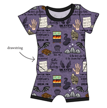 Load image into Gallery viewer, Night Court Grow With Me Pants And Shorts Romper