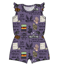 Load image into Gallery viewer, Night Court Ivy Summer Romper