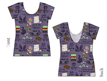 Load image into Gallery viewer, Night Court Ladies' Low Back Ballerina Tee