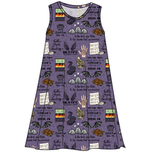 Load image into Gallery viewer, Night Court Ladies' Swing Dress