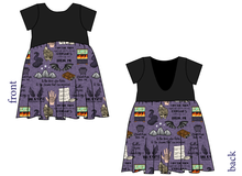 Load image into Gallery viewer, Night Court Low Back Dress