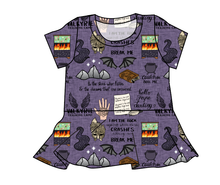 Load image into Gallery viewer, Night Court Peplum Top